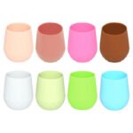 Baby Feeding Set Bpa Free Silicone Bib Spoon Teether Pacifier Training Drinking Cup Suction Bowl Plate Snack Cup - Image 4