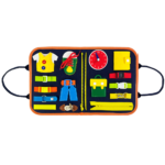 OEM Preschool Education Kids Travel Toys Soft Felt Busy Bag 3D Fabric Busy Box Baby Quiet Book for Toddlers - Image 5