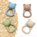 Hot Food Grade Silicone Teether Baby Rattle Toy Cartoon Animal Shape Baby Teether Sensory Toy Baby Educational Musical Toys - Image 6